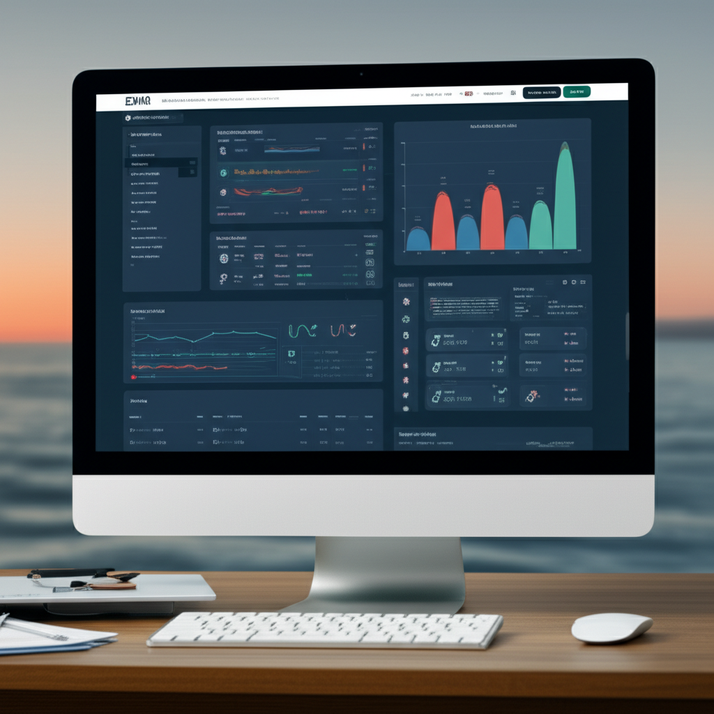 Computer screen showing EMR electronic medical records system interface with Historia AI integration